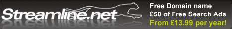 Streamline.Net - 100,000 sites hosted, join the revolution! - The home of good value web hosting